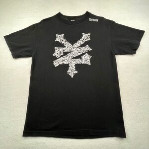 Zoo York VINTAGE Y2K Skull Graphic men's T-shirt Black Medium